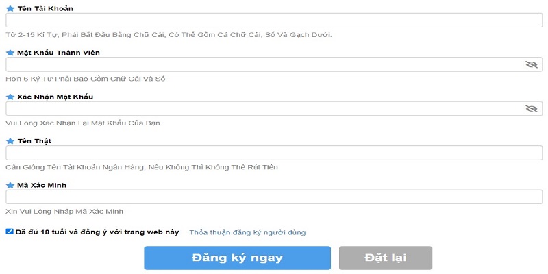 Hướng dẫn chi tiết quy trình tạo tài khoản mới - đăng ký 777vin