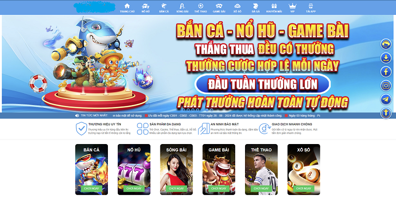 Những sản phẩm game nổi bật có mặt tại nhà cái 777vin hiện nay